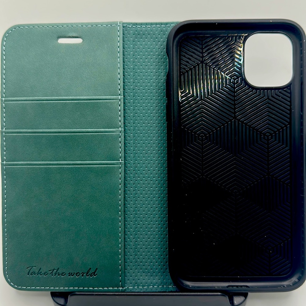 TUCCH iPhone 11 case,wallet,interior protective case leather flip cover.